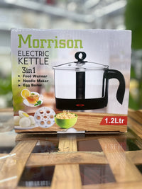 3-in-1 Electric Kettle – Egg Boiler, Noodle Maker & Food Warmer