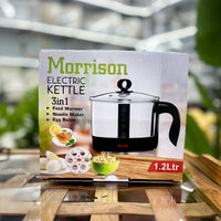 3-in-1 Electric Kettle – Egg Boiler, Noodle Maker & Food Warmer